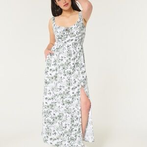 Hollister floral maxi dress